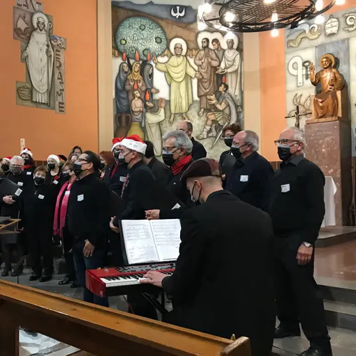 Concert de Nadal de la Coral Riudebitlles el diumenge 2 de gener a la Parròquia de sant Pe