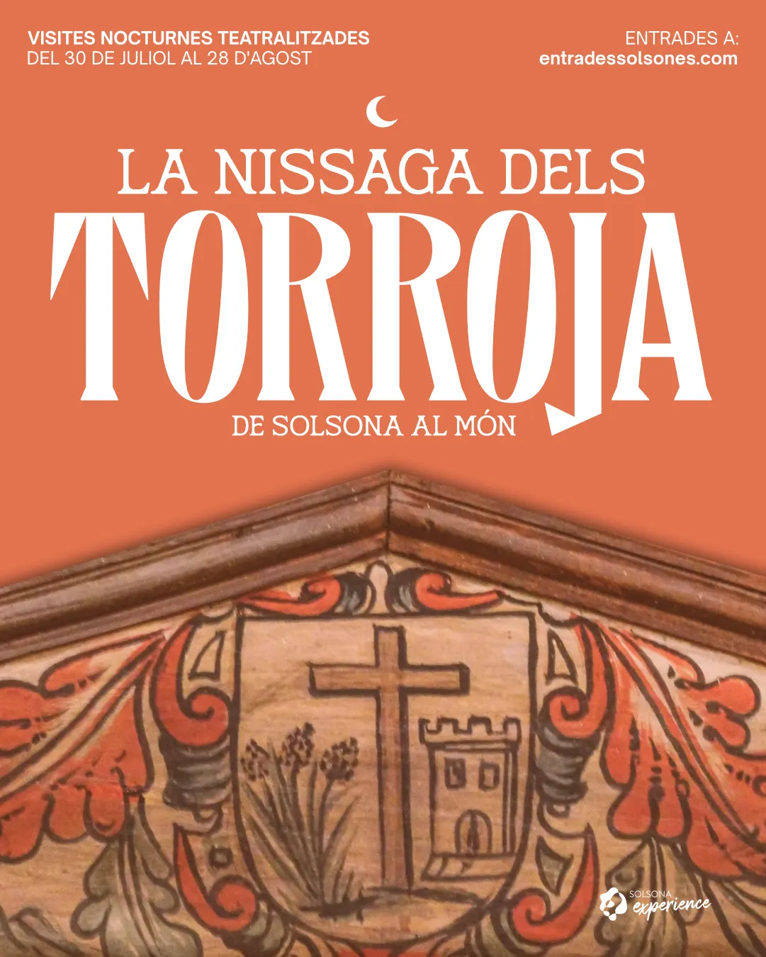 Les visites nocturnes de Solsona Experience conviden a viatjar a l’edat mitjana per conèixer la nissaga dels Torroja