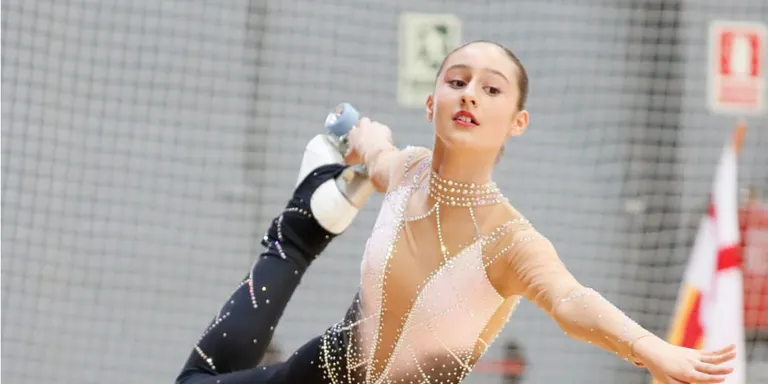 Bon paper de l'Associació de Patinatge Artístic Alt Maresme al Campionat de Barcelona Aleví-Infantil A