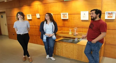 La artista irundarra Andrea Escargot presenta sus composiciones hechas con papel en una colección que se podrá visitar del 26 de mayo al 30 de junio