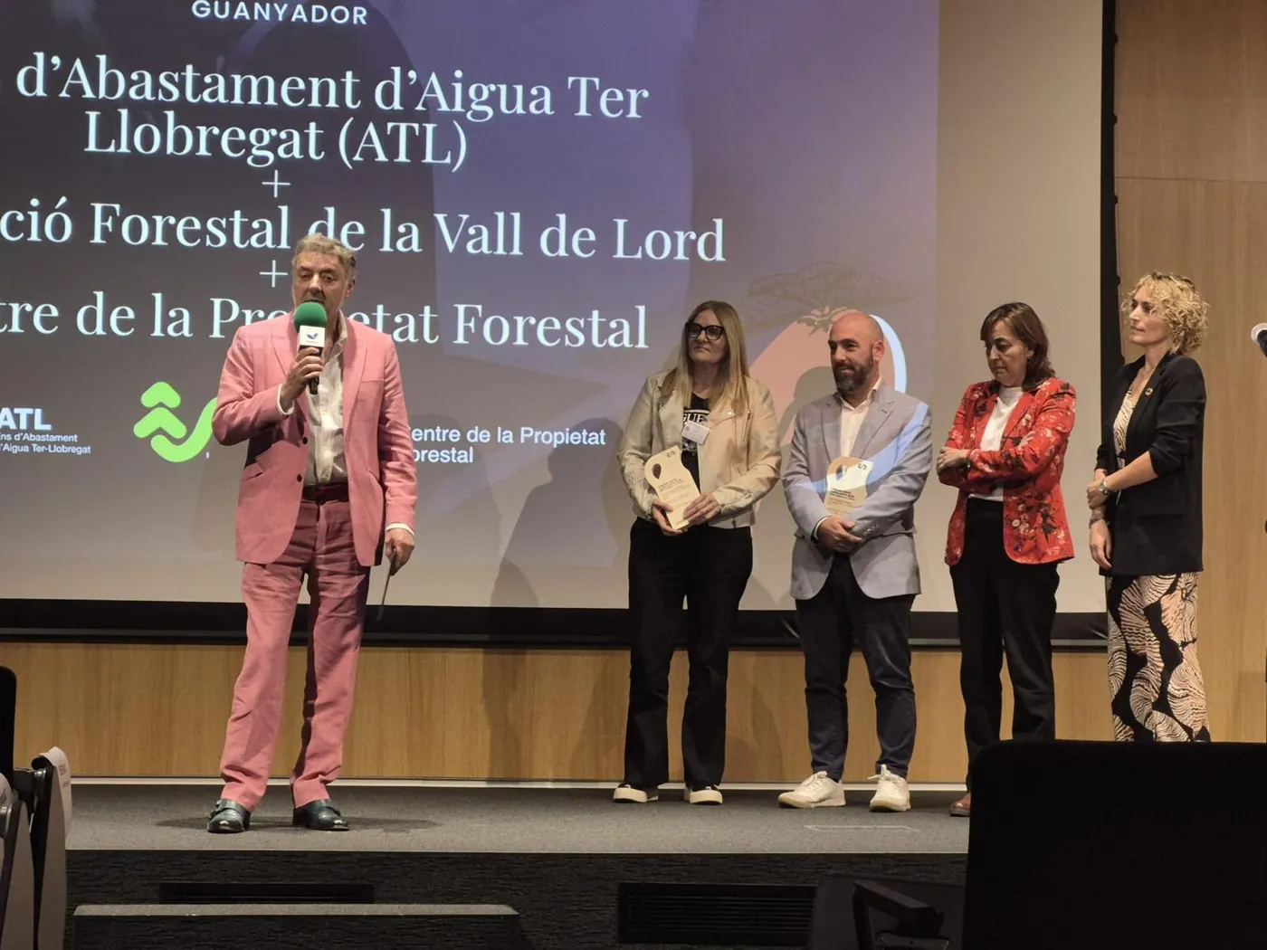 Un projecte de l'Associació Forestal Vall de Lord rep un reconeixement a una de les millors iniciatives ambientals a Catalunya
