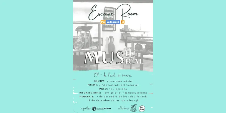 Un escape room solidari i una exposició de nines antigues, propostes del Museu de Solsona per aquest Nadal