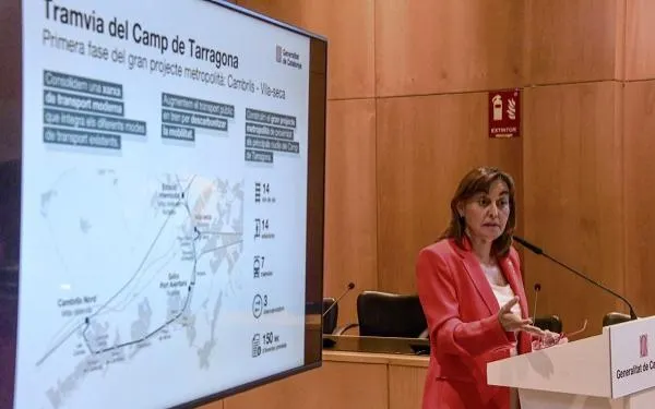 Les obres del tramvia del Camp de Tarragona començaran al 2025, amb el vistiplau de Salou