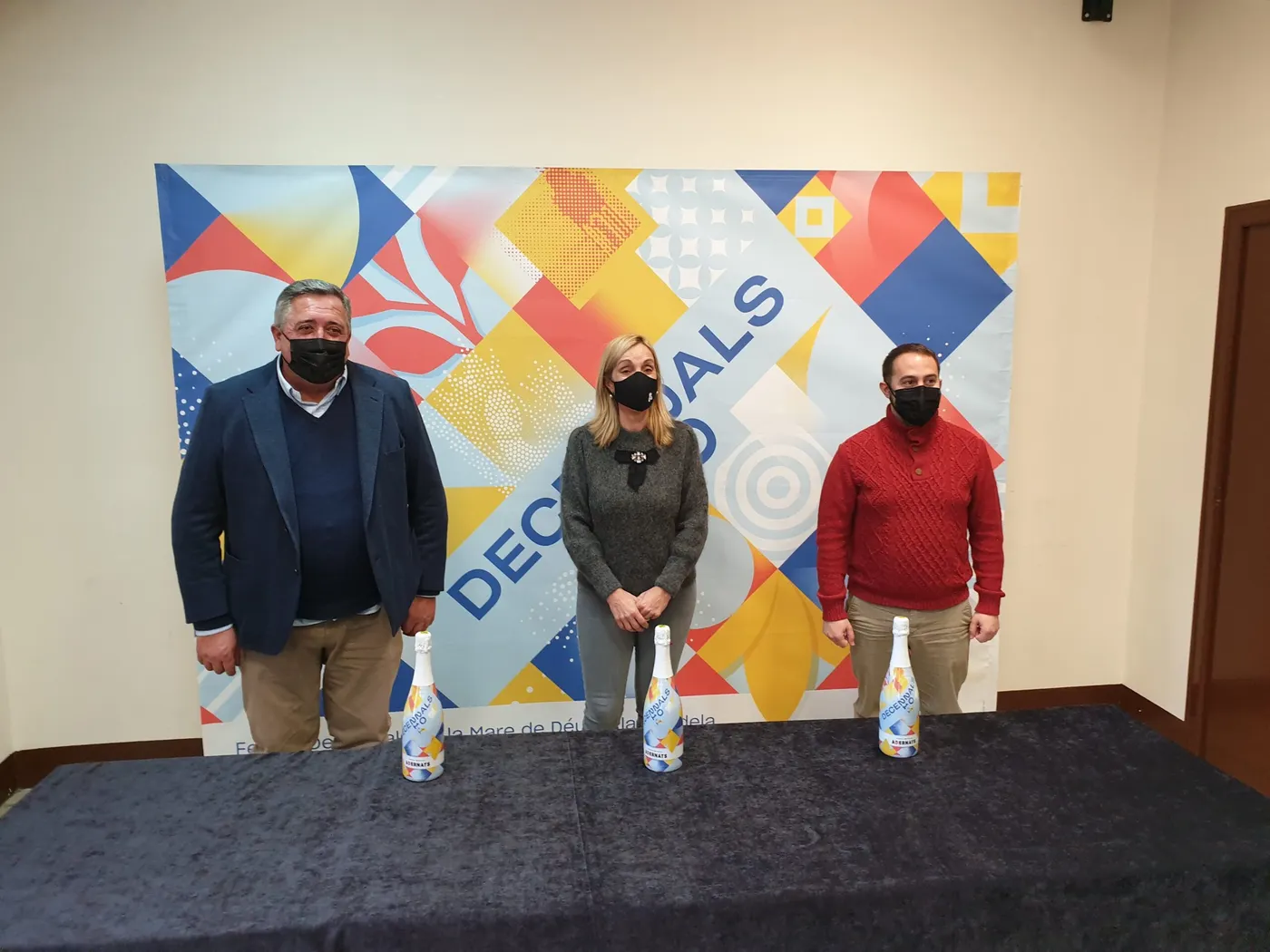 Valls presenta el cava exclusiu de les Decennals 2021+1