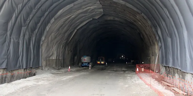 Pas alternatiu a la C-14 per les tasques preparatòries per al revestiment del nou túnel de Tresponts