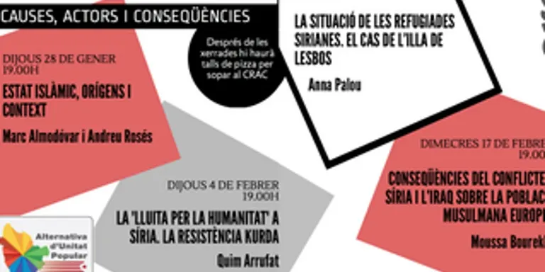 Nou cicle de xerrades al CRAC a partir d'aquest dijous