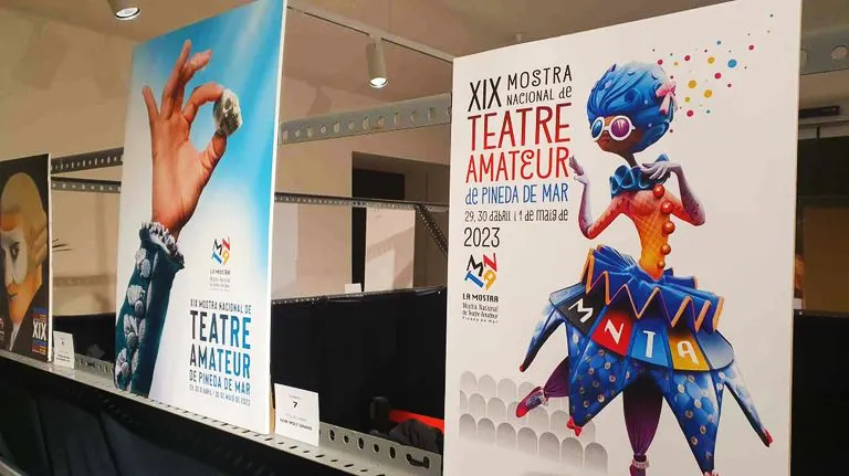 Convocatòria del concurs de cartells per la XX Mostra Nacional de Teatre Amateur 2024