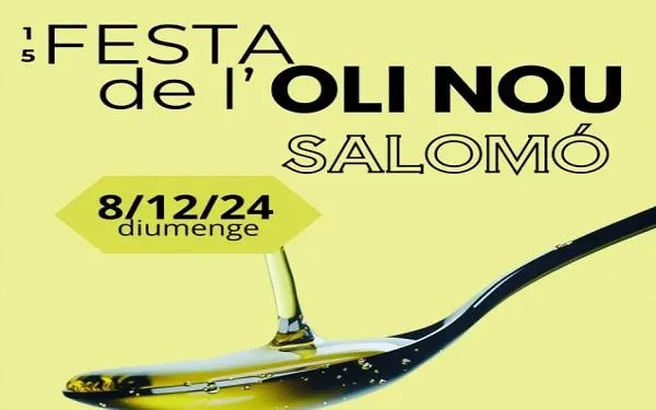 La Cooperativa Agrícola de Salomó organitza la 15a Festa de l’Oli aquest diumenge