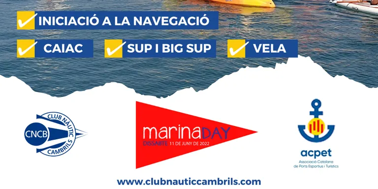 El Club Nàutic Cambrils torna a organitzar una iniciació a la navegació aquest dissabte 11 de juny