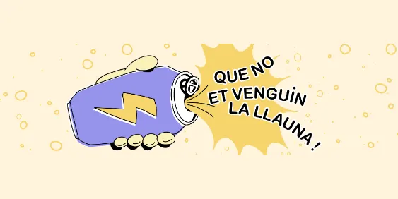 Campanya a Pineda per advertir als joves del consum de begudes energètiques