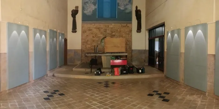 La capella de les Clarisses es converteix en una sala d’exposicions temporal