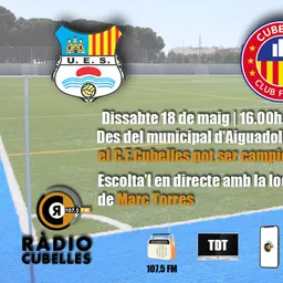 Partit U.E. Sitges - C.F. Cubelles del 18/5/2019 - episode art