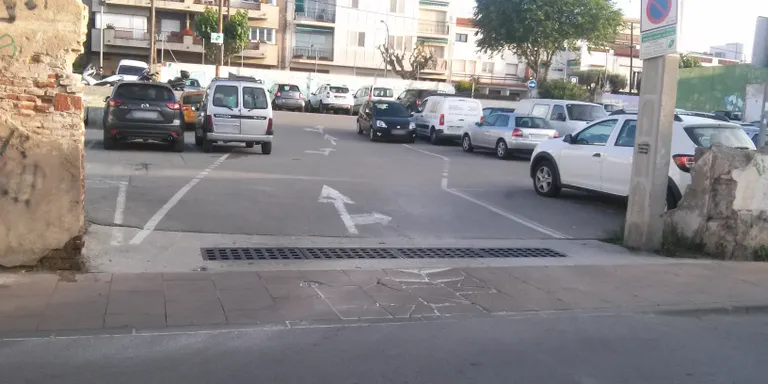 Del 23 al 26 de maig, obres de reparació de l’entrada de l’aparcament de l’antic Patronat