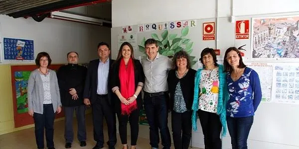 La directora dels Serveis Territorials d’Ensenyament a Tarragona visita els centres educatius d’Altafulla