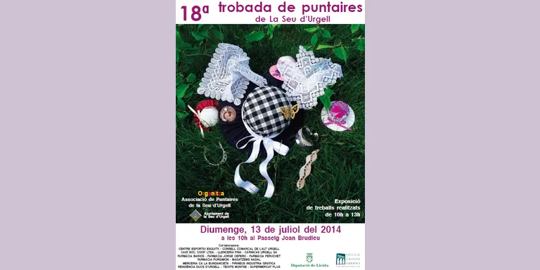 Trobada de Puntaires de la Seu al passeig Joan Brudieu