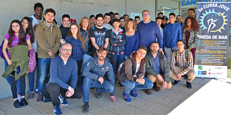 L'Ajuntament de Pineda i els alumnes del Pla de Transició al Treball impulsen la 2a Cursa Jove