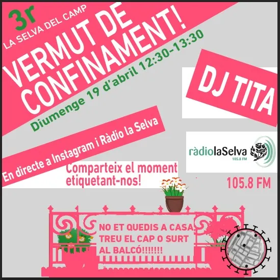 3r Vermut de confinament - @selvatanesenxarxa