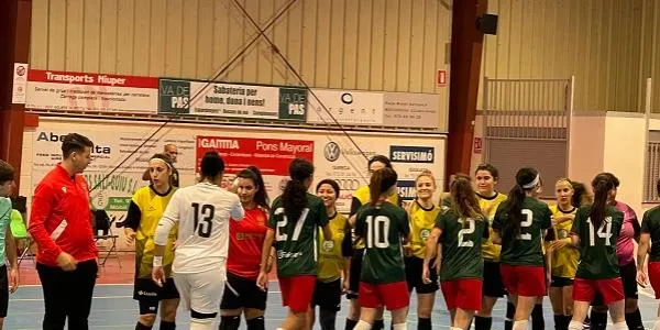 El Catllar Atlètic salva l’empat en un partit vibrant davant el Borges (5-5)