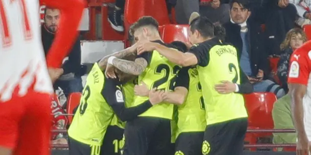 Ni el VAR d'Almeria pot destronar el Girona FC (0-1)