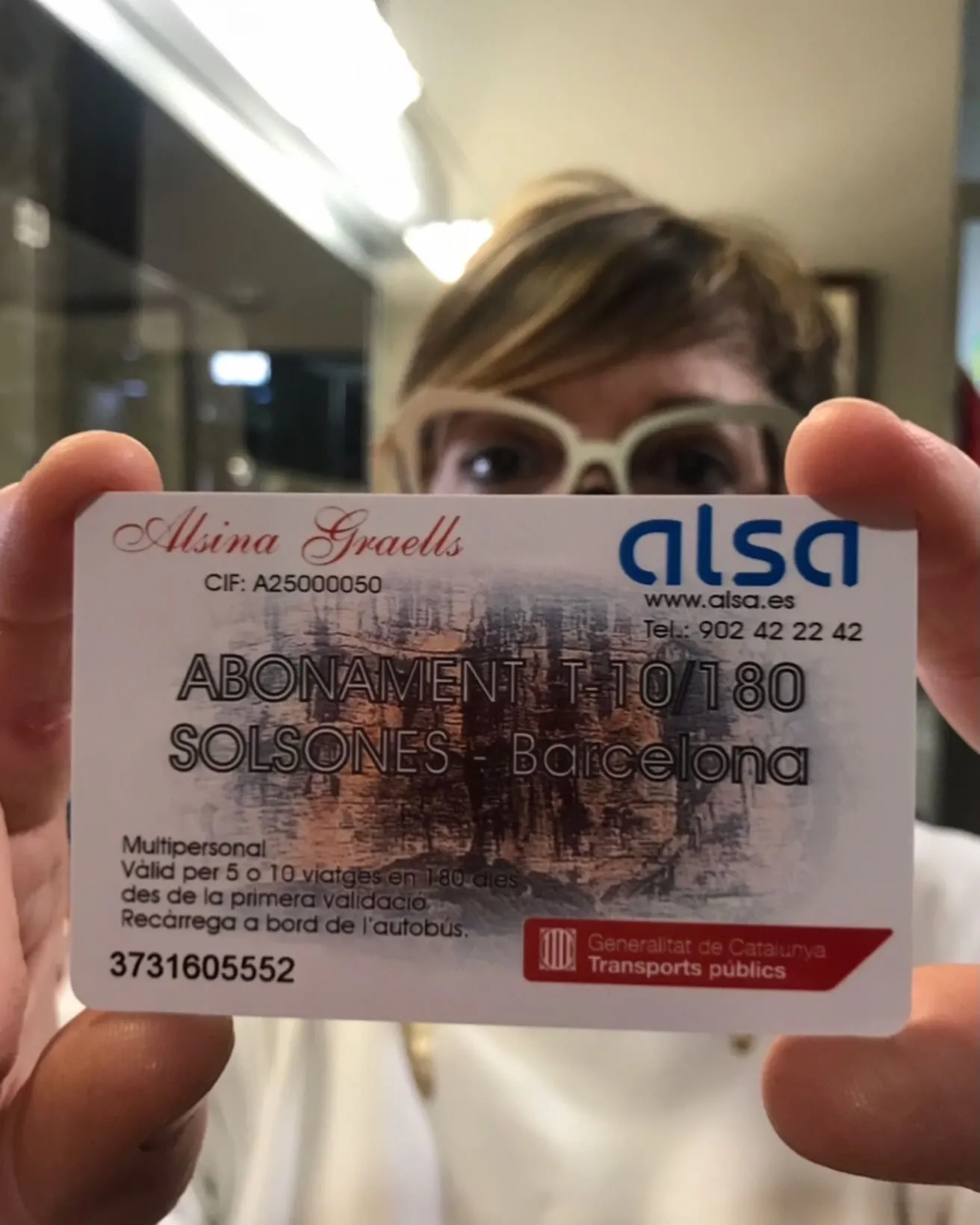 Més de 300 viatgers del Solsonès van utilitzar l'any passat la targeta que abarateix el cost del transport públic