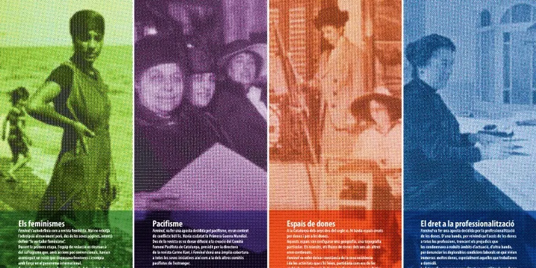 La Biblioteca Sant Agustí acull una exposició sobre la revista 'Feminal'