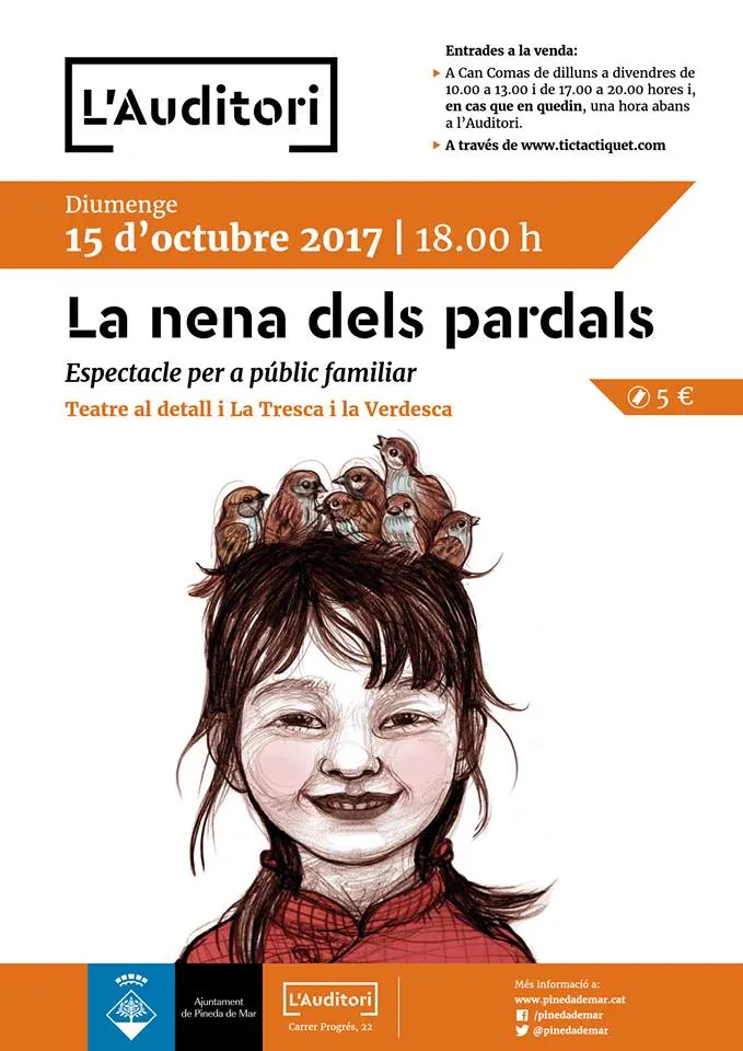 'La nena dels pardals'; un espectacle únic i emocionant per tota la família