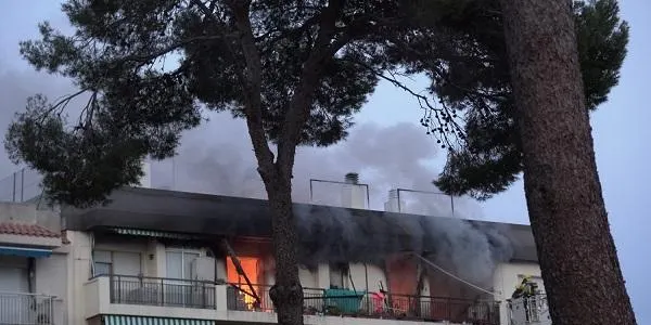 Incendi en un pis a Torredembarra aquest diumenge al vespre