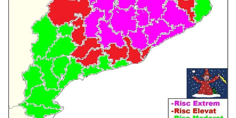 Fins dimecres, pot nevar, fins i tot, a primera línia de mar