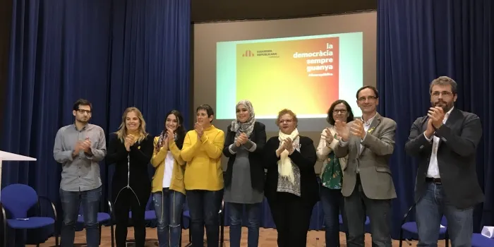 Els candidats maresmencs d’ERC al 21-D afirmen que, tot i ser il·legals, les eleccions han de servir per recuperar les institucions, acabar amb el 155 i instaurar la República