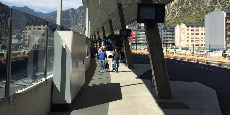 Inaugurada l’Estació Nacional d’Autobusos d'Andorra