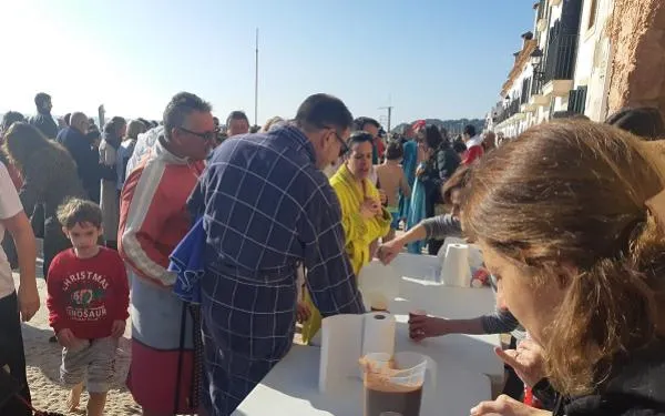 Foto: Atletes d'Altafulla