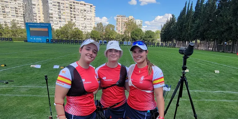 Èlia Canales i l’equip espanyol femení acaben en 4a posició a la Copa del Món de Tir amb Arc