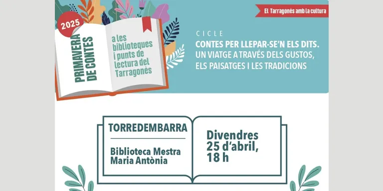 El cicle 'Contes per llepar-se els dits' arriba a la Biblioteca Mestra Maria Antònia