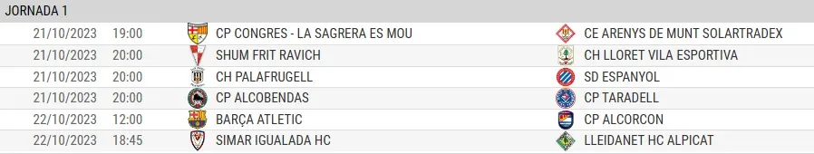Temporada 2023-24 - #OkPlata Sud