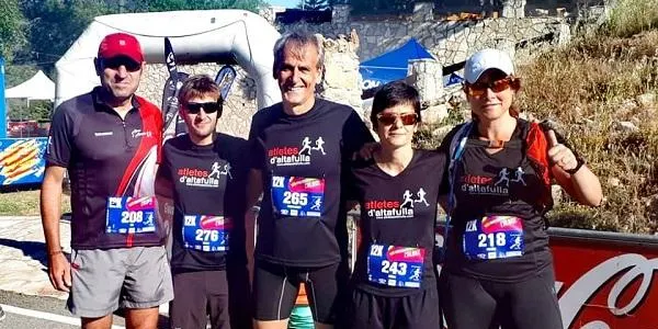 Els Atletes d’Altafulla, l’equip amb més participants a la Cursa Trail de l’Albiol
