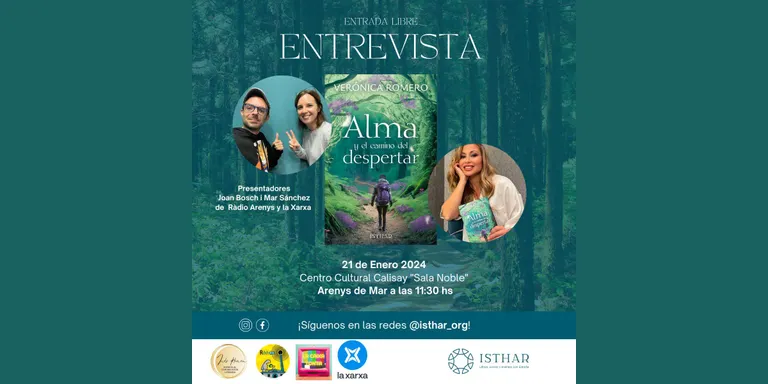 La cantant Veronica Romero presenta aquest diumenge el seu darrer llibre a Arenys de Mar