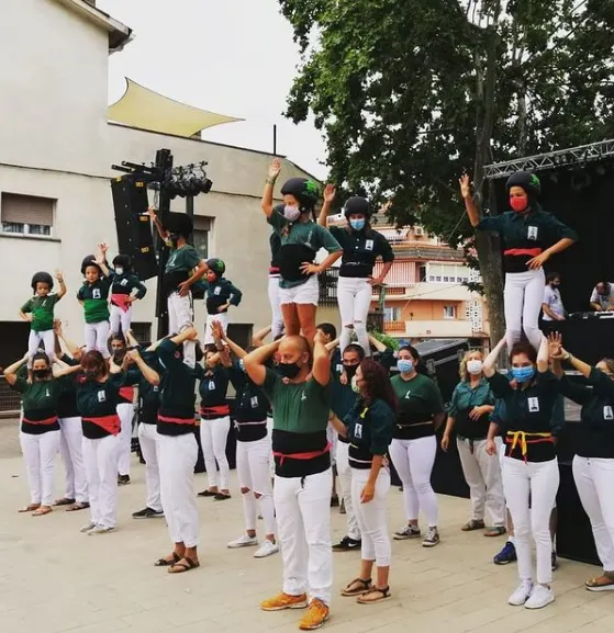 Els Escaldats faran la primera actuació castellera oficial des d’abans de la pandèmia en l’acte institucional de la Diada