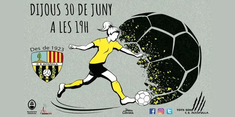 El CE Altafulla organitza una jornada de portes obertes per al futbol femení el dijous 30 de juny a les 19h