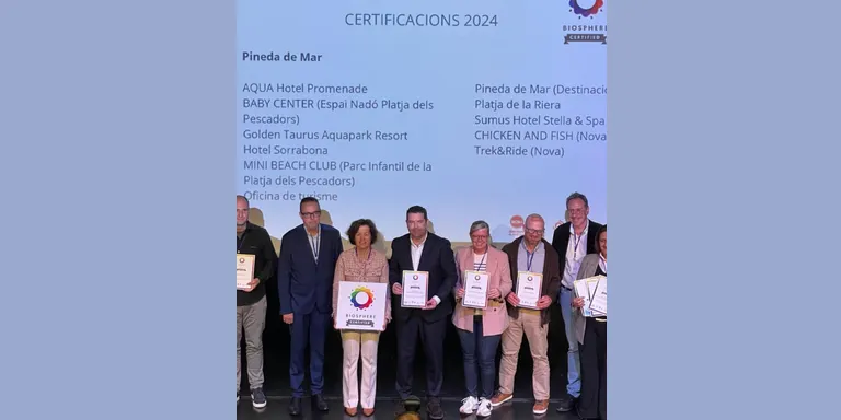 11 empreses i serveis de Pineda aconsegueixen la certificació Biosphere