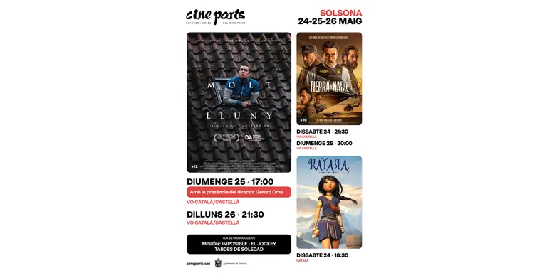 El director cinematogràfic Gerard Oms presenta "Molt lluny" al Cine París