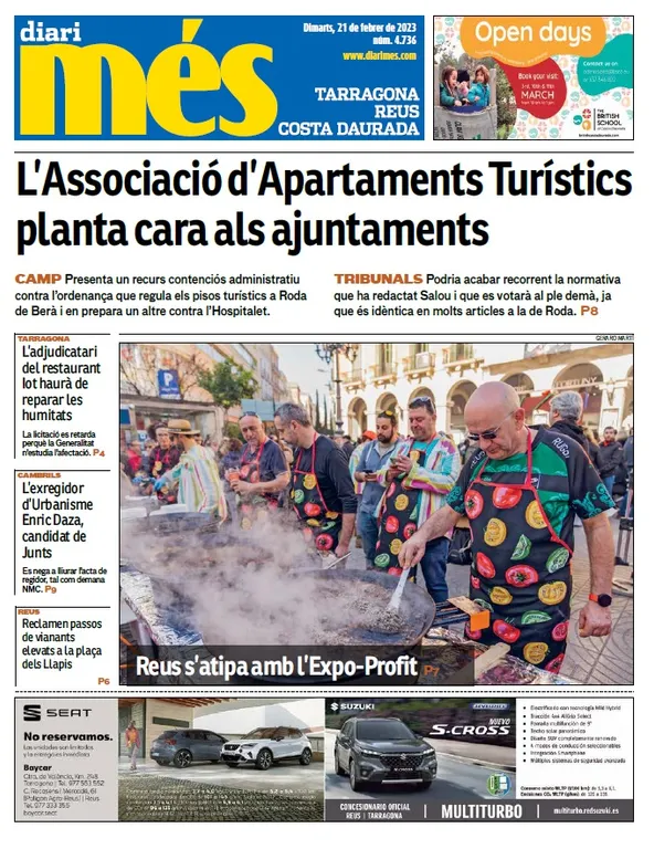Consulta les portades dels diaris d'aquest 21 de febrer