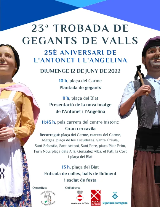 La Colla Gegantera El Calçot ultima els preparatius de la 23ª Trobada de gegants