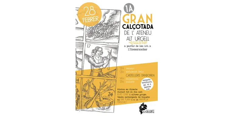 L'Ateneu de l'Alt Urgell organitza dissabte la 1a Gran Calçotada