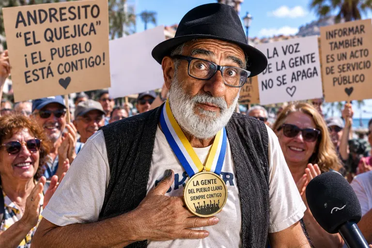 Andresito "El Quejica" El hombre que hizo de una pregunta una forma de servicio público