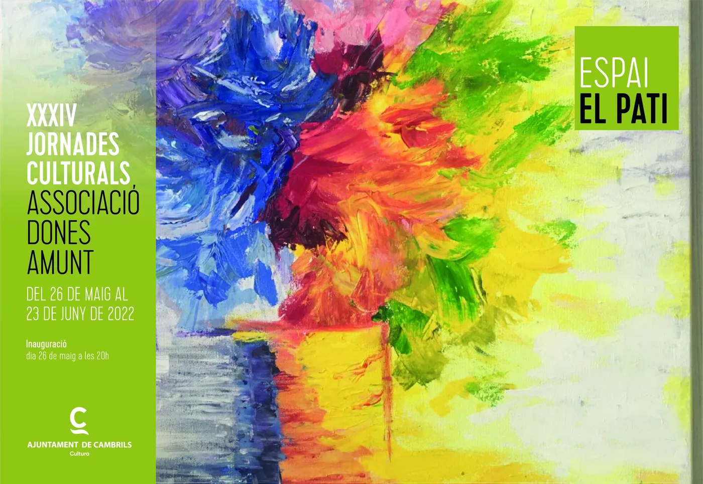 Les exposicions de les Dones Amunt i dels Artistes de Cambrils s’inauguren aquest dijous i divendres