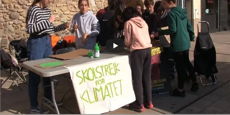 La Gran Acció vol conscienciar la ciutadania de l'emergència climàtica