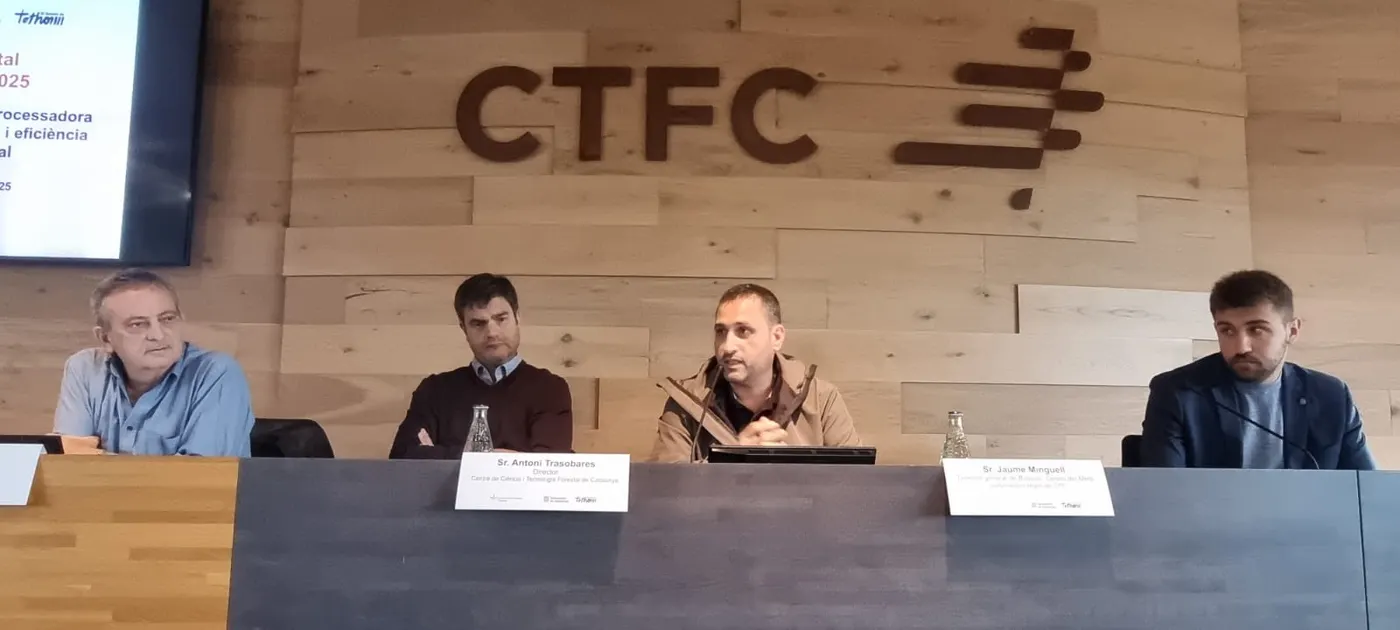 140 representants del sector forestal de Catalunya es reuneixen a Solsona per posar el focus en la mecanització avançada per fer una gestió més eficient i segura