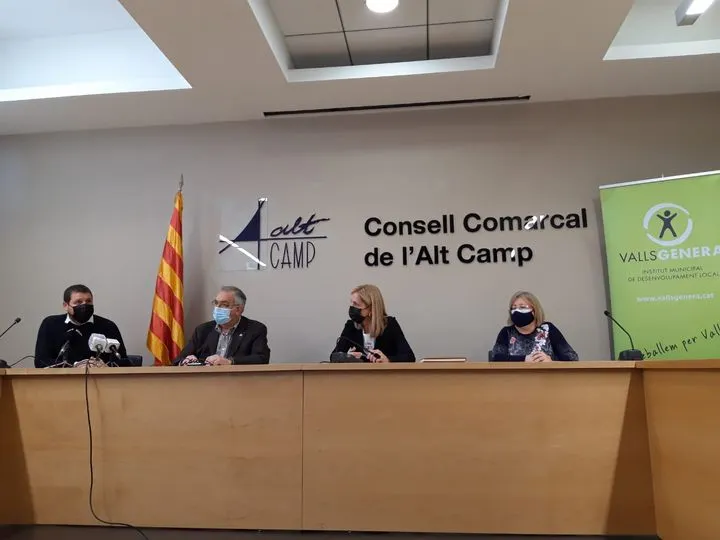 El Consell Comarcal de l’Alt Camp i Vallsgenera presenten un pla de reactivació socioeconòmica