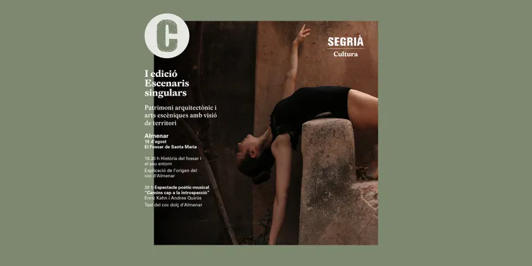 El projecte ‘Escenaris singulars’, que fusiona propostes culturals amb espais patrimonials del Segrià, fa parada a Almenar