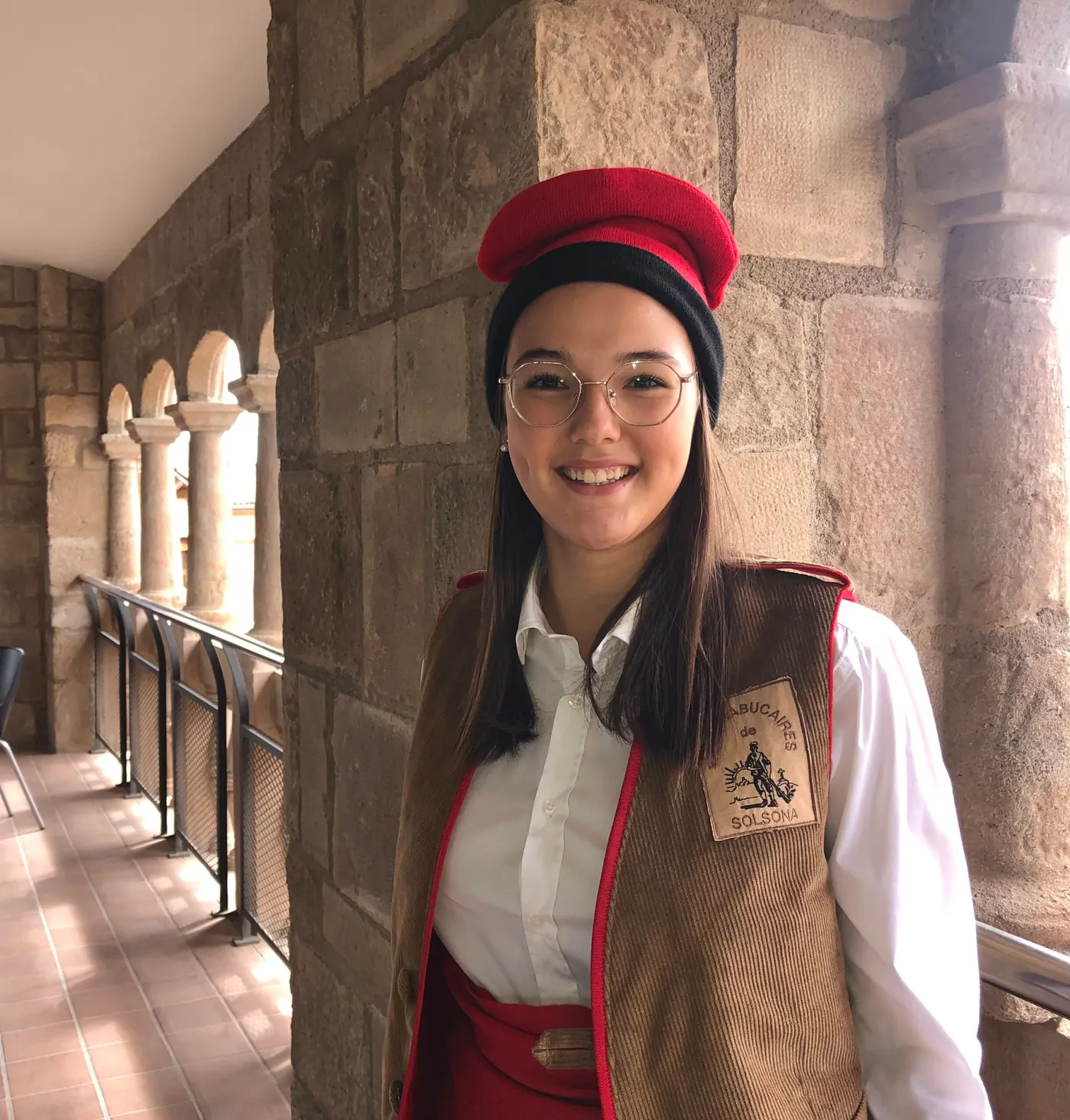 Núria Algué es convertirà aquesta Festa Major en la primera noia trabucaire de Solsona